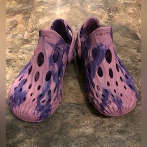 Girls Merrell Water Shoes size 11 - pink/purple excellent condition
